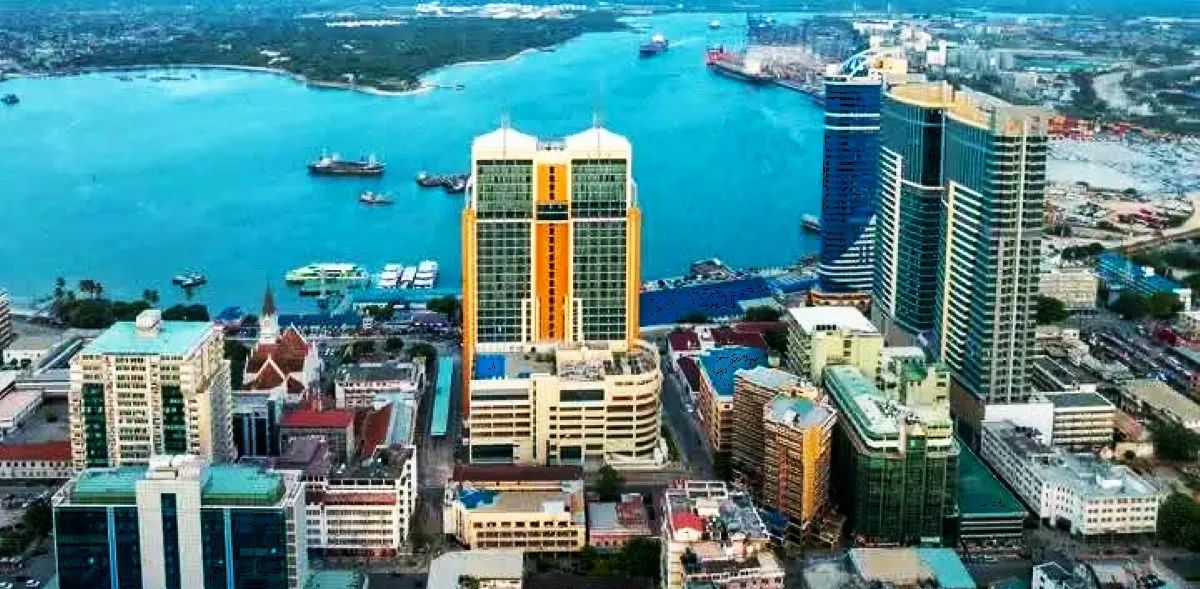Dar es Salaam city skyline